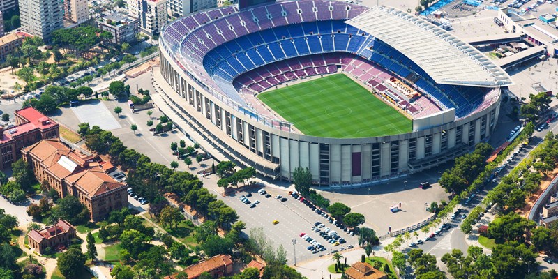 Camp Nou Barcelona Football Team