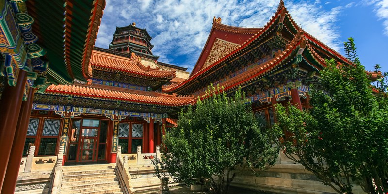 Imperial Summer Palace in Beijing, China