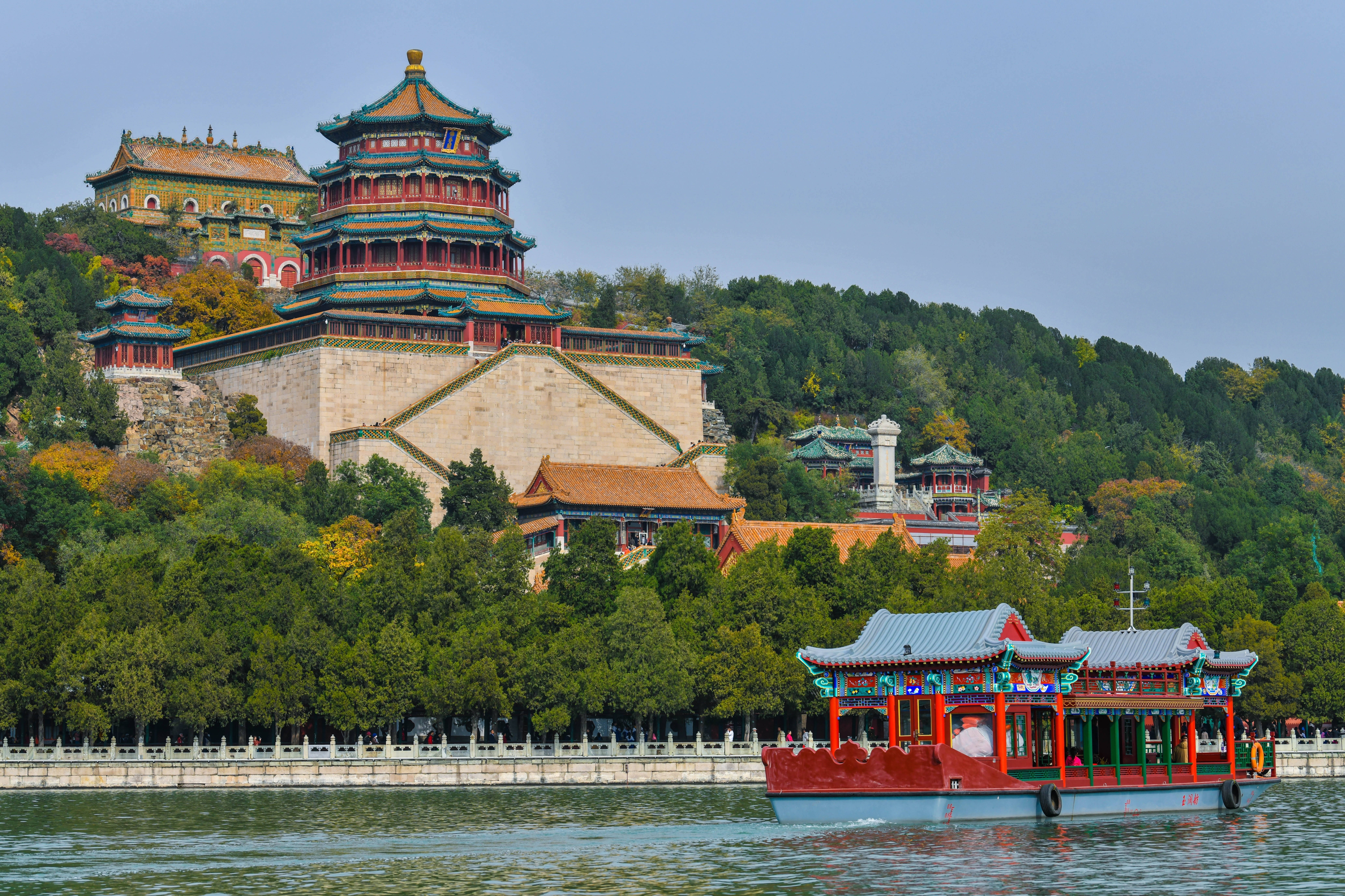 The Imperial Summer palace in Beijing, China