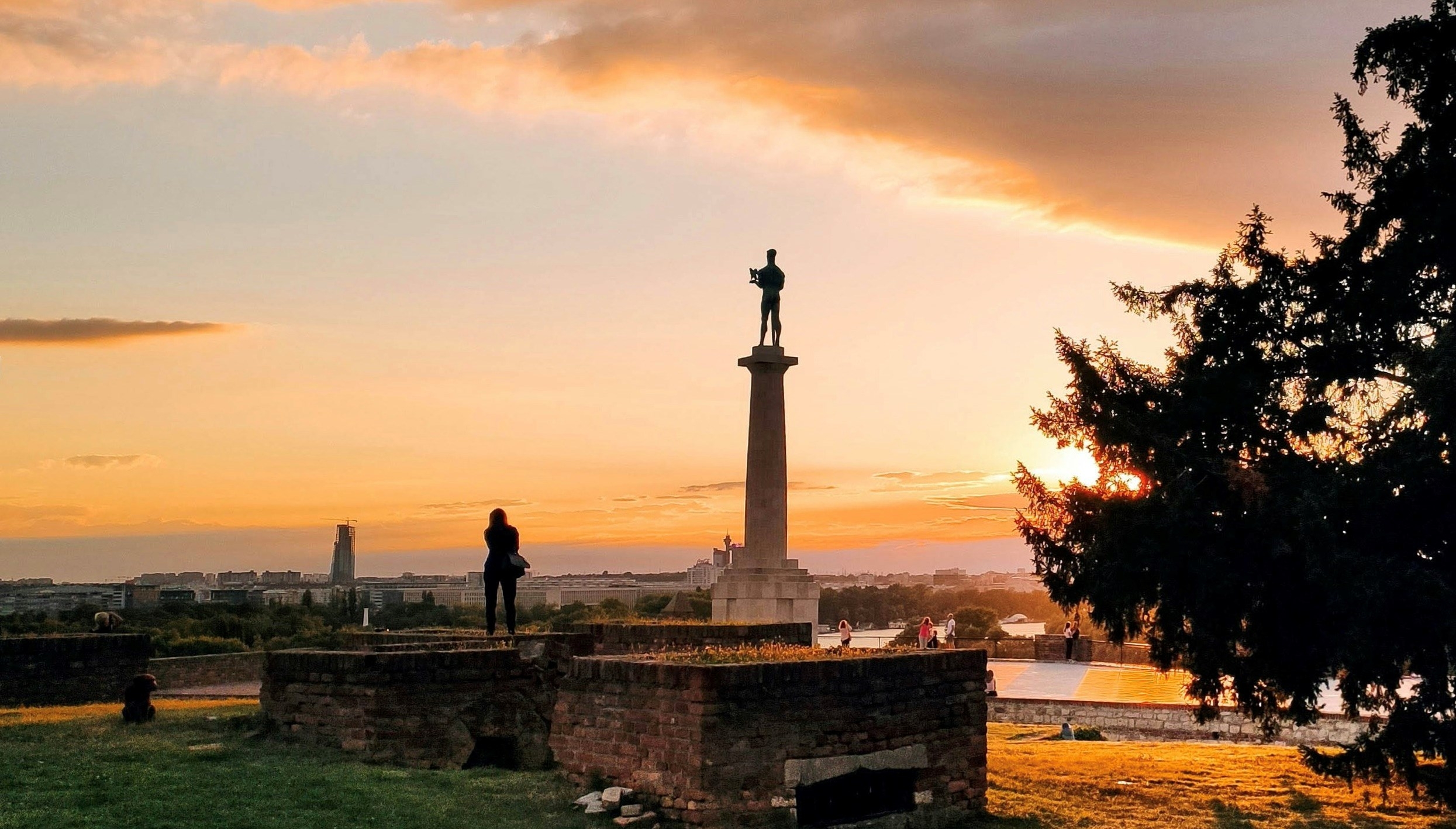Kalemegdan sunset, Belgrade
