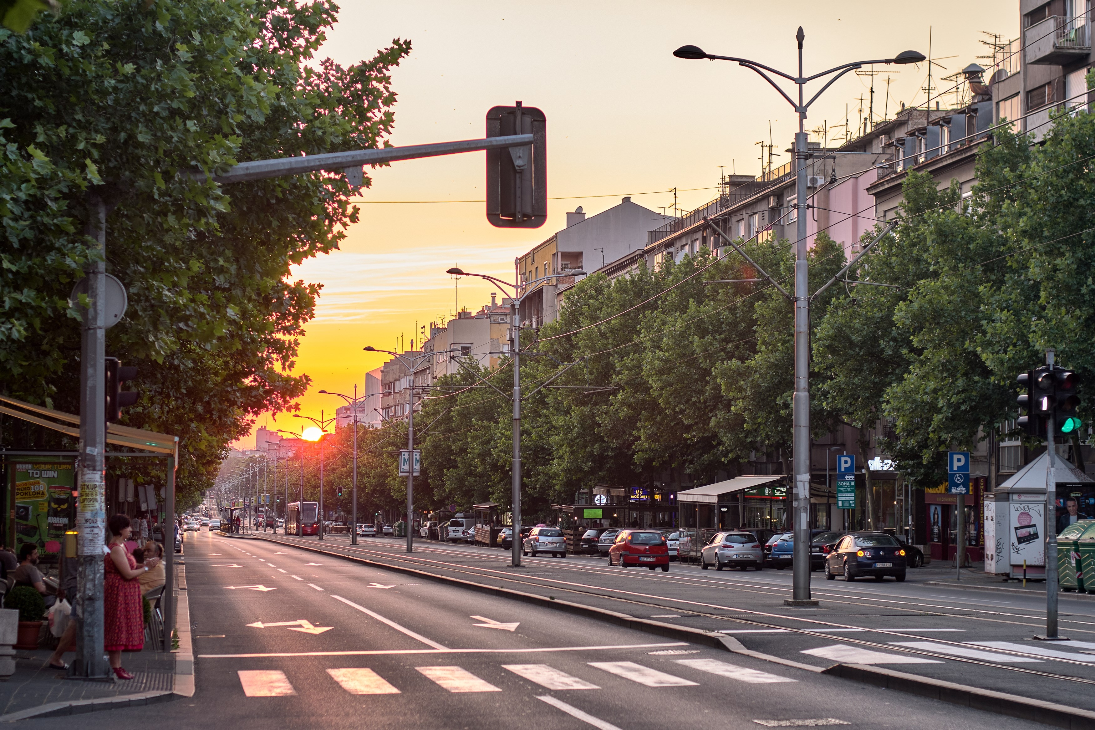 King Alexander Boulevard, longest street in Belgrade
