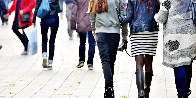 Scandinavian pedestrians