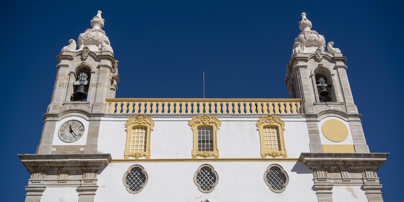 Carmo Church (Chapel of Bones) in Faro, Portugal