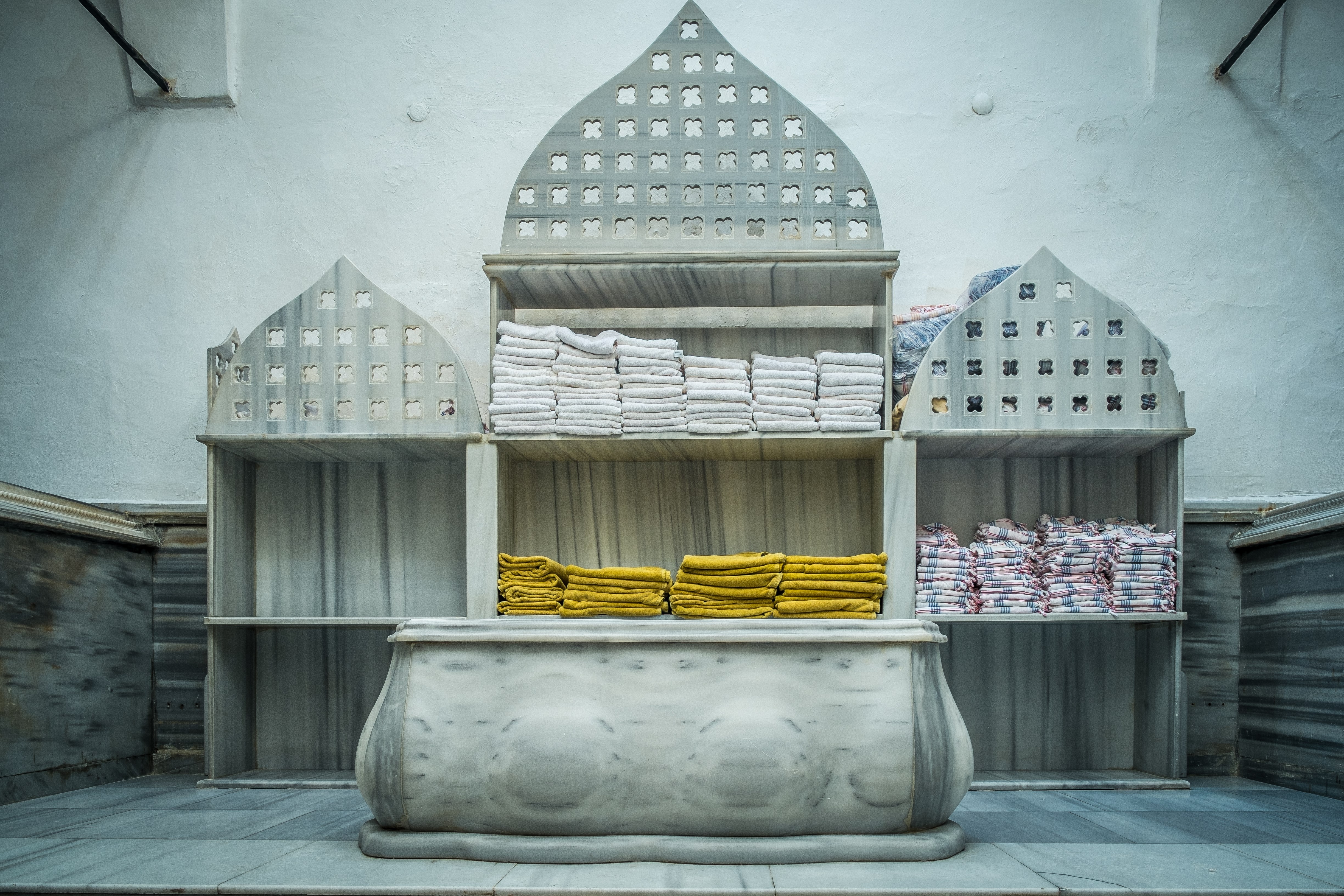 Tipycal historic hammam in Istanbul, Turkey