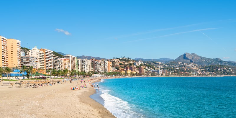 Malagueta beach, Malaga