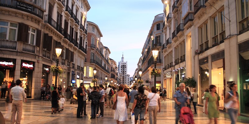 Calle Larios, Malaga