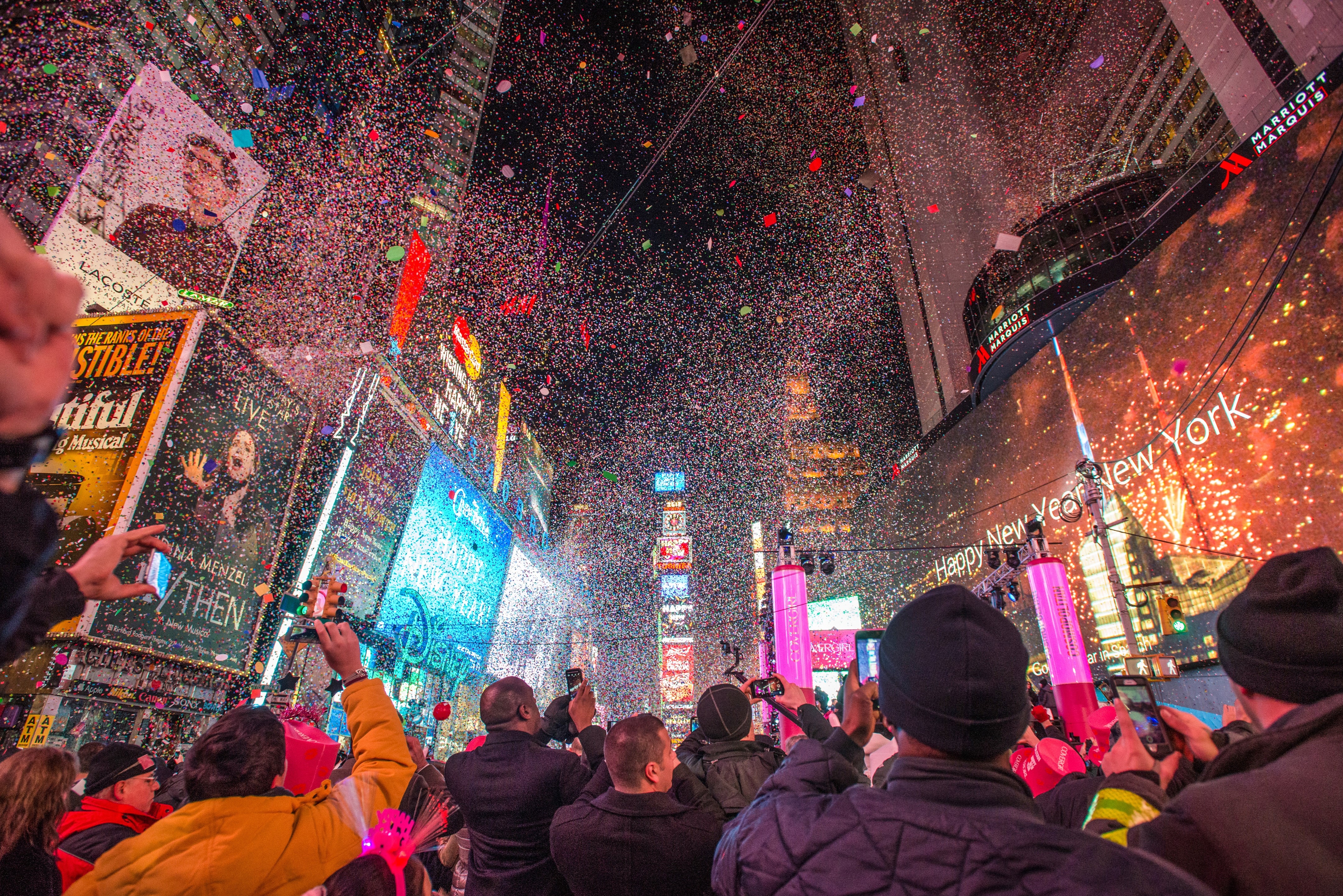 Times Square at New Year's Eve