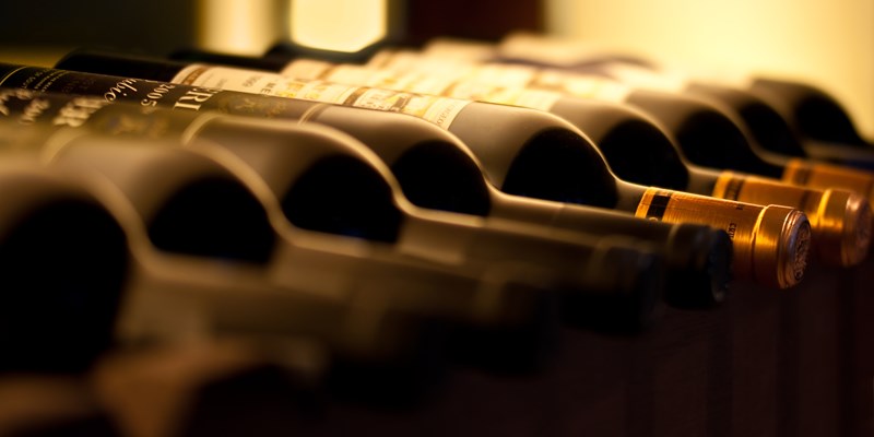 Wine in store