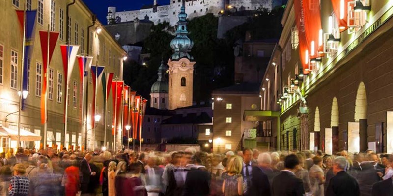 Fireworks at the Salzburg Festival