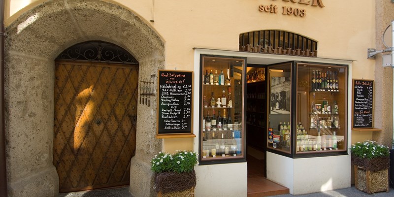 Sporer, liquor store in Salzburg, Austria