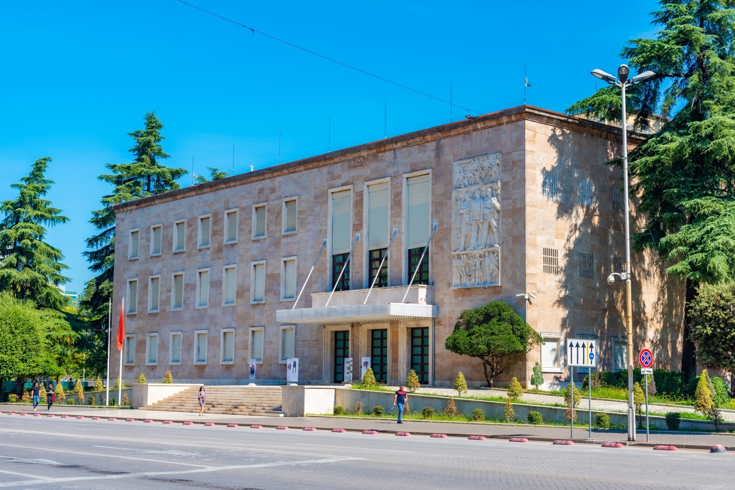 The Prime Minister's Office in Tirana, Albania