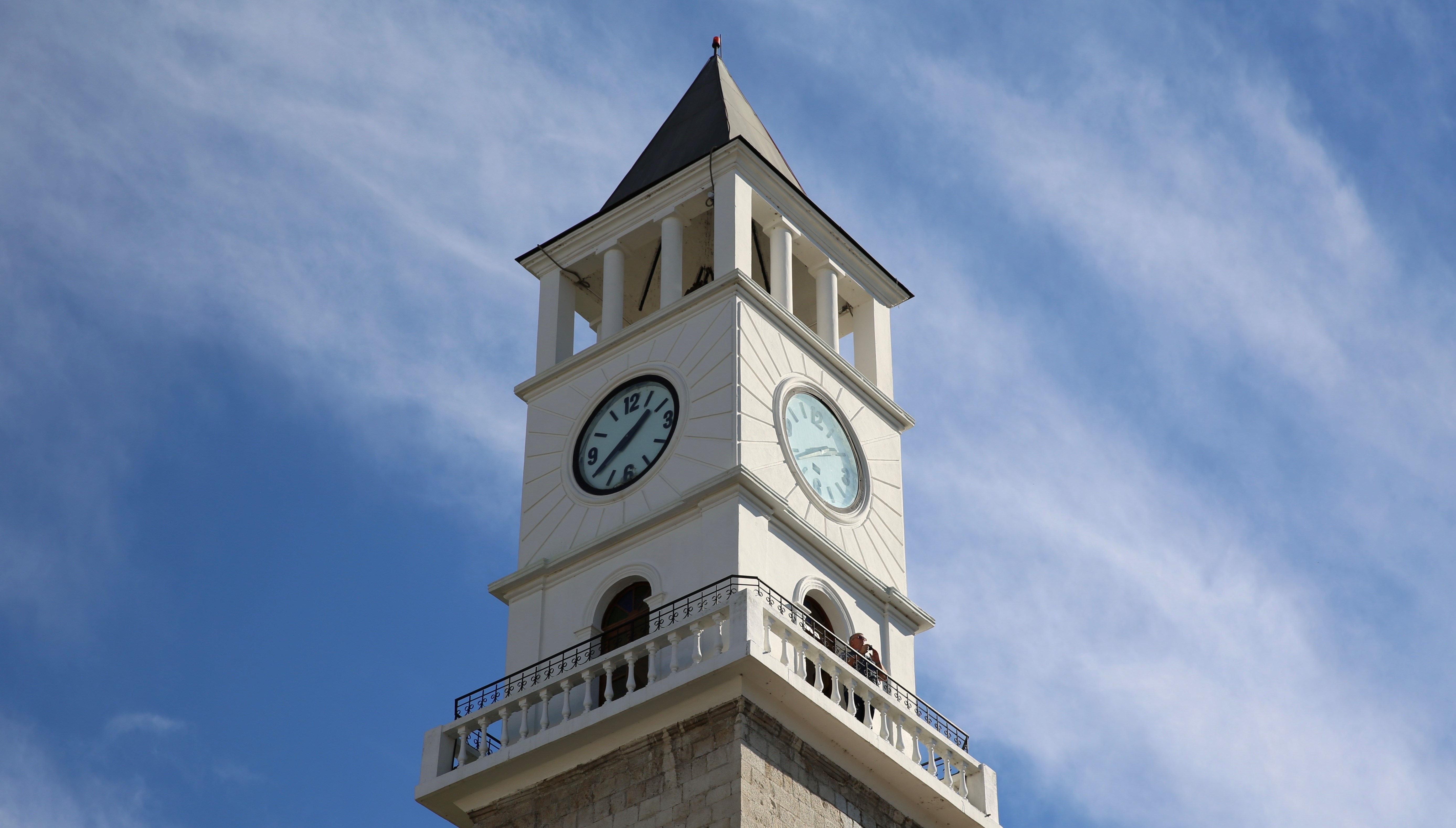 the Clock Tower of Tirana